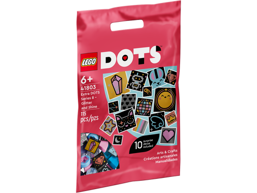 LEGO 41803 - Ekstra DOTS serie 8 – Glimmer og glans