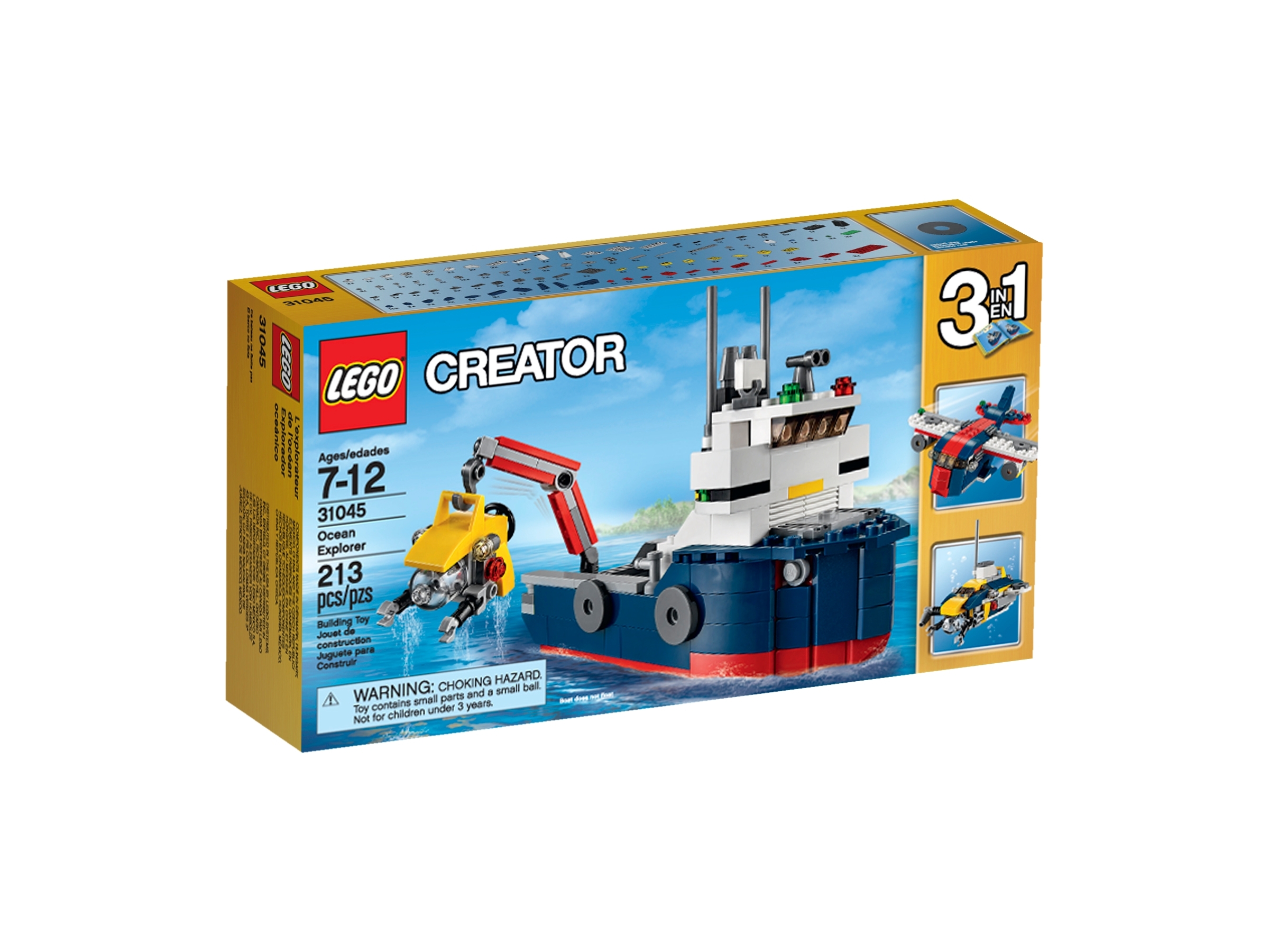 telex Variant Bunke af Ocean Explorer 31045 | Creator 3-in-1 | Buy online at the Official LEGO®  Shop US