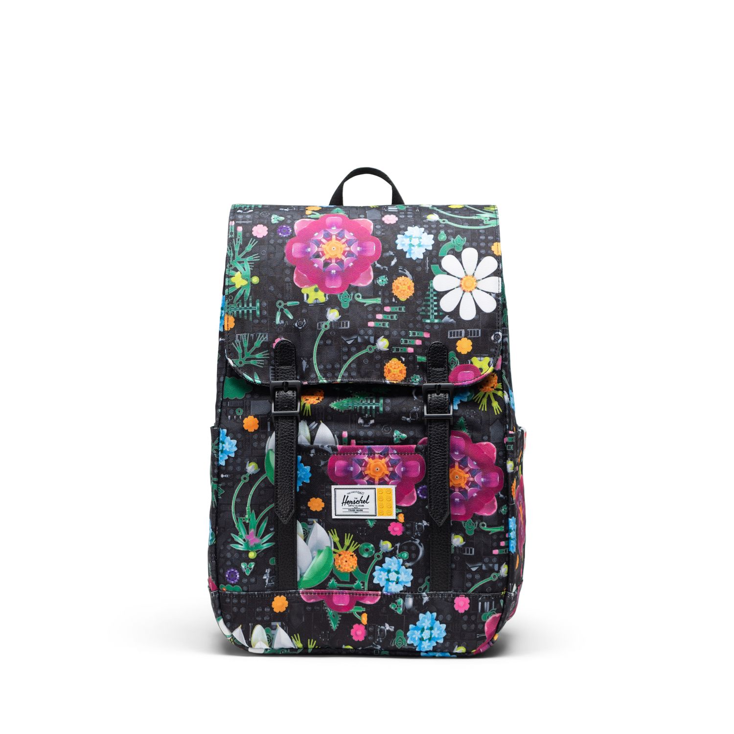 Herschel Retreat™ Small Backpack – Botanical Floral Black