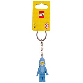 LEGO® man in haaienpak-sleutelhanger