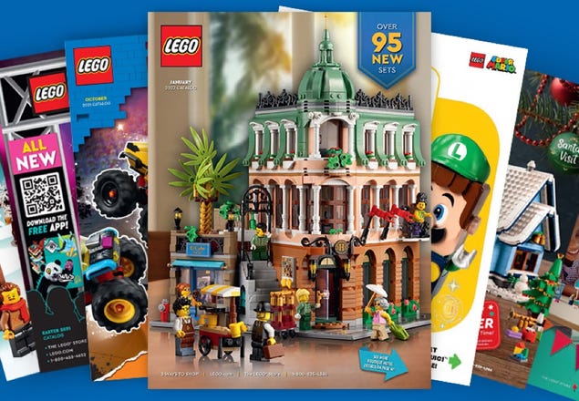LEGO® Catalogues | Official Shop GB