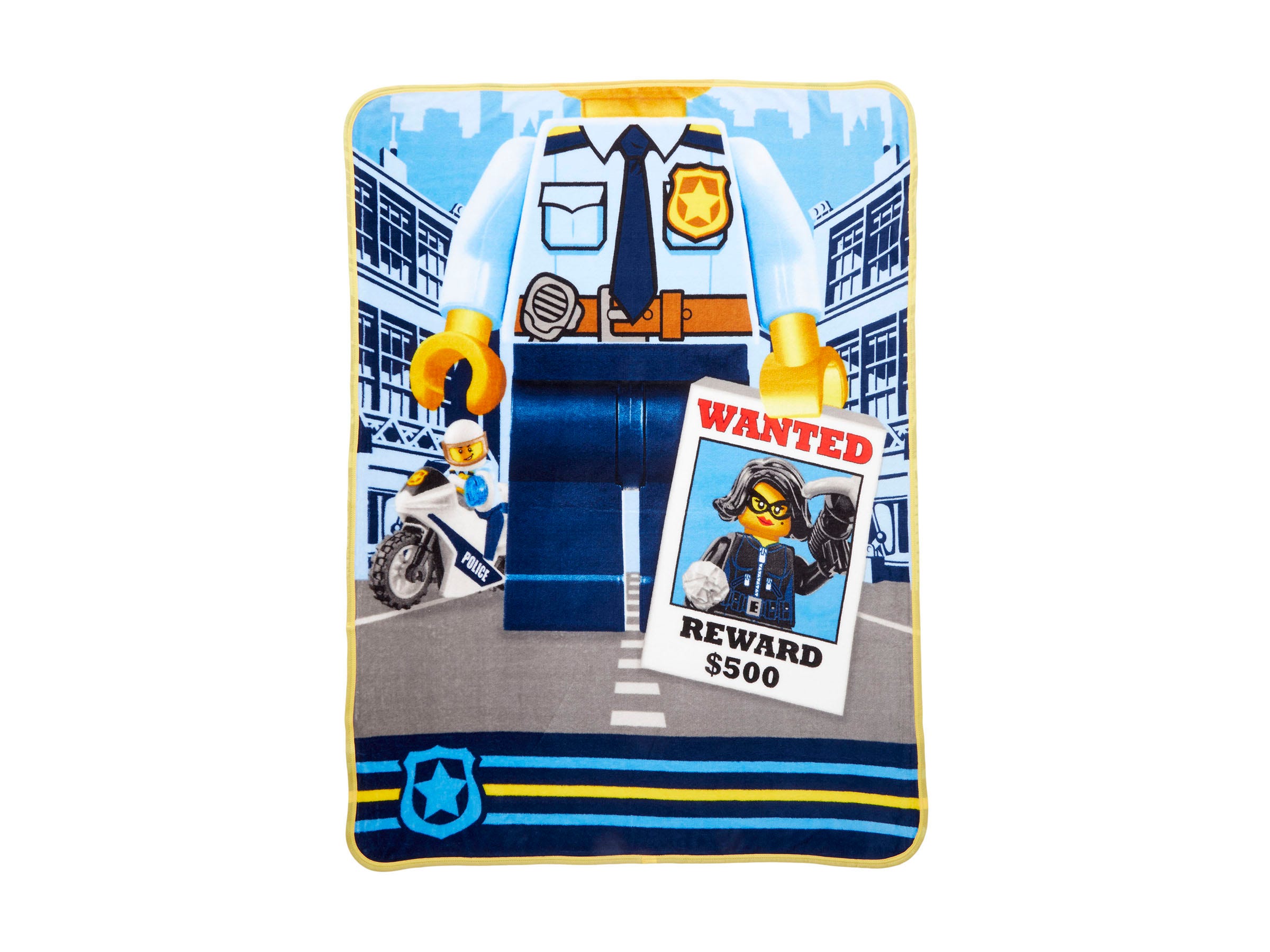 LEGO City Police 46 in. x 60 in. Throw