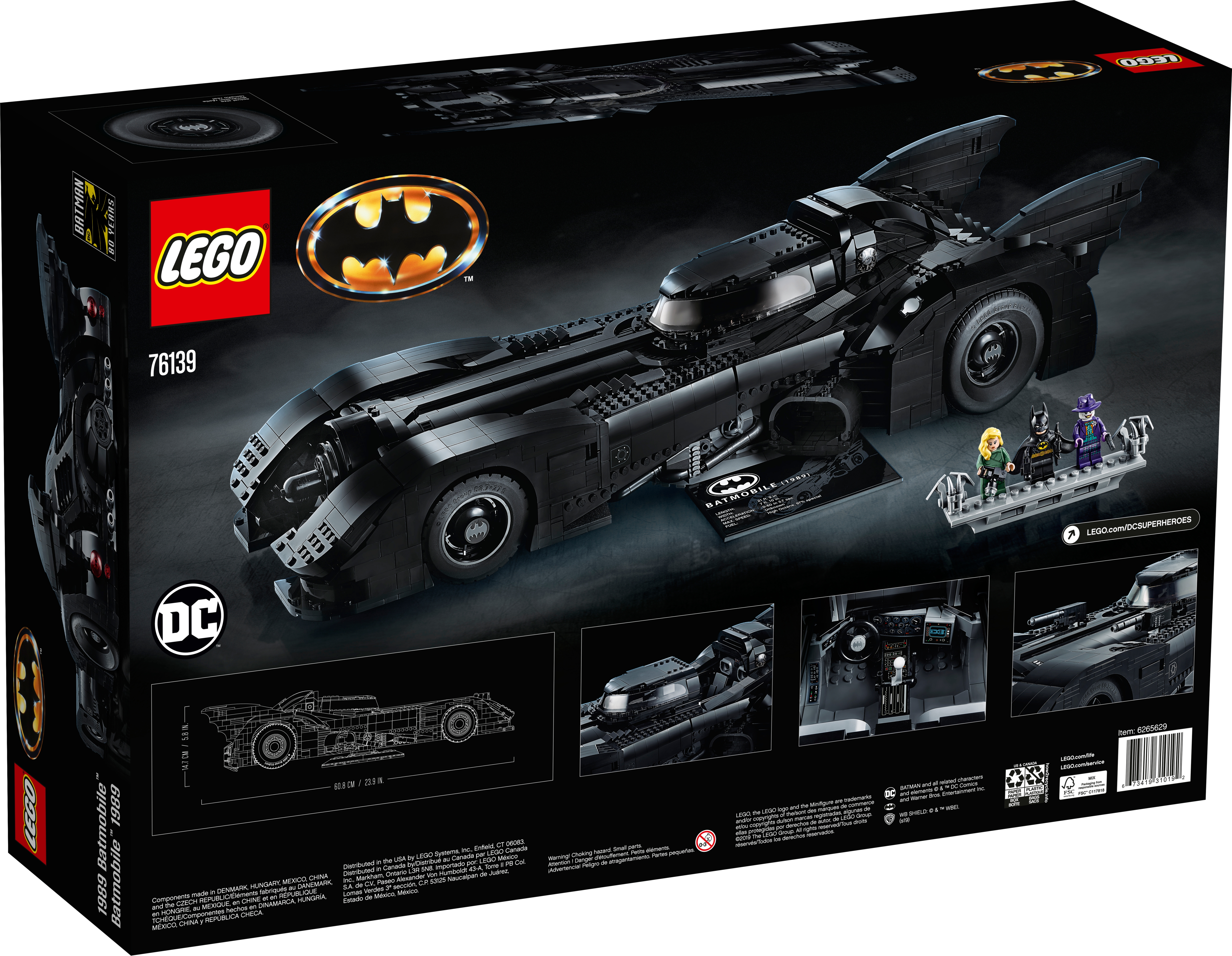 Forventning ærme vegetation 1989 Batmobile™ 76139 | DC | Buy online at the Official LEGO® Shop US