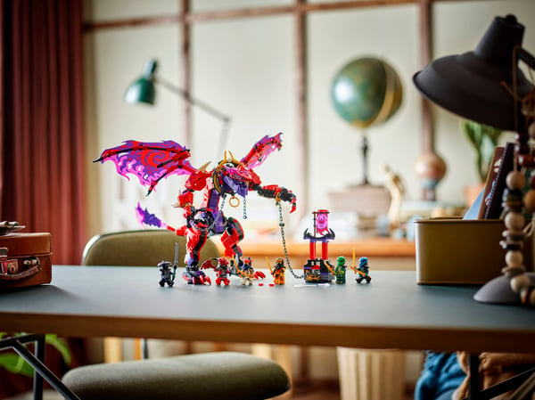 LEGO 71832 Croc-de-tonnerre : le dragon du chaos — visuel 6 sur 7