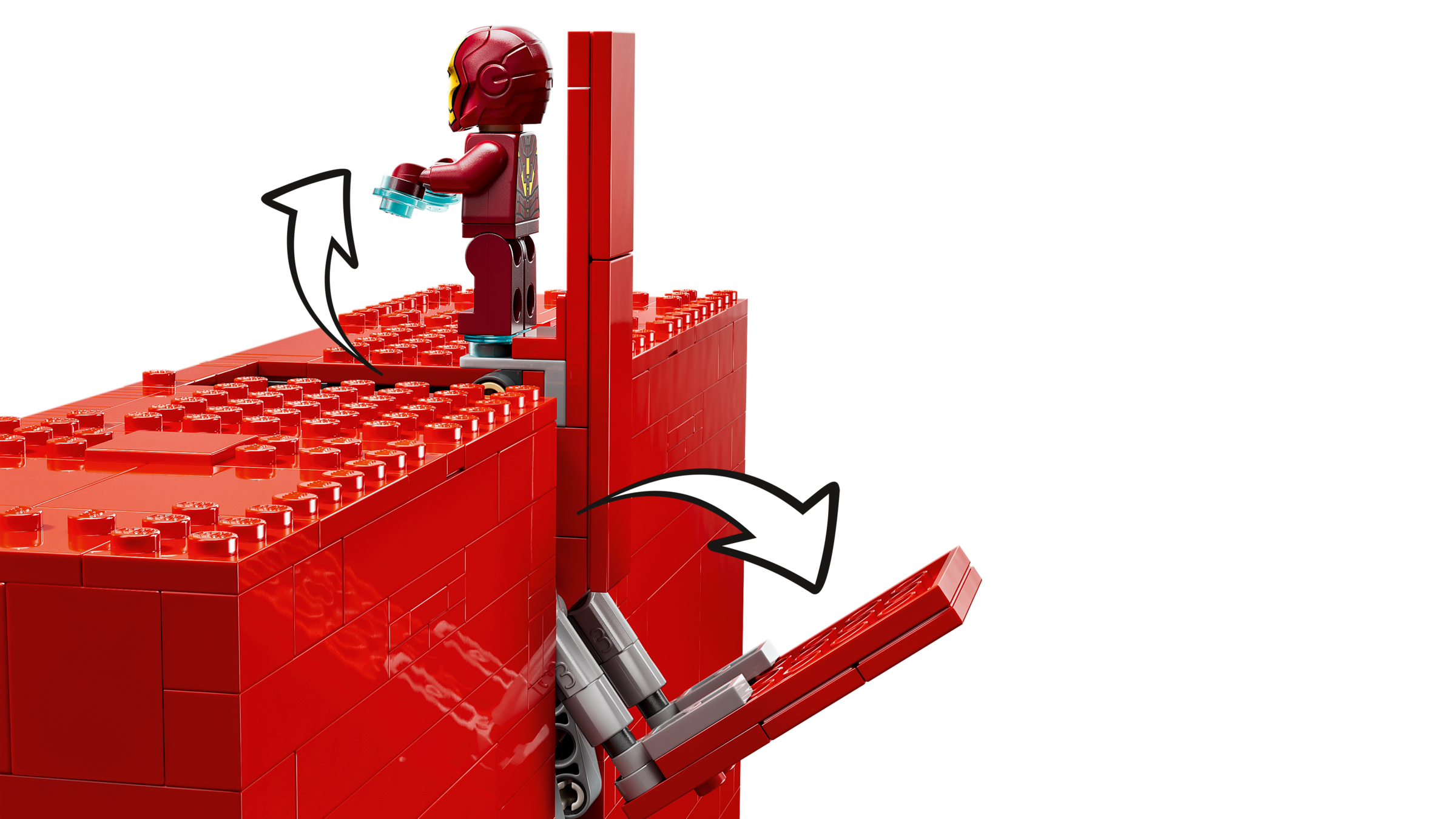 マーベル ロゴ＆ミニフィギュア 76313 | マーベル |レゴ®ストア公式