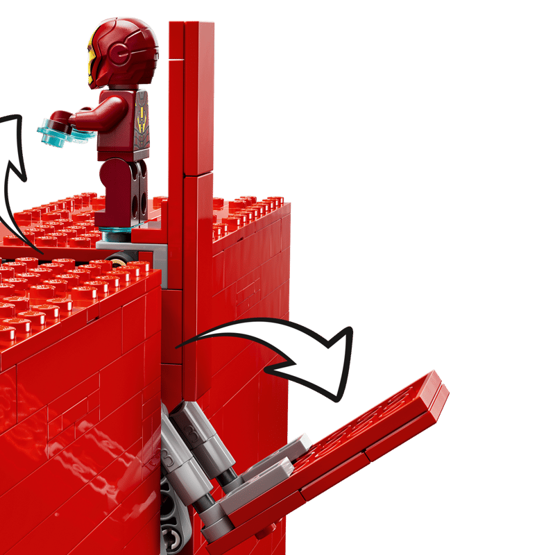MARVEL Logo & Minifigures 76313 | Marvel | Buy online at the MARVEL Logo & Minifigures 76313 | Marvel | Buy online at the