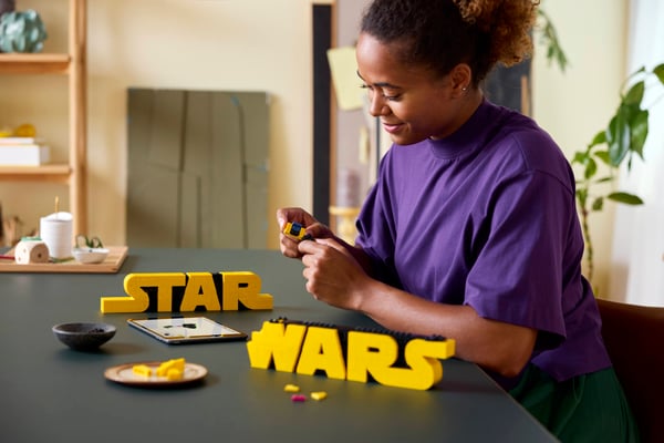 LEGO 75407 Logo de Star Wars™ en briques — visuel 8 sur 8