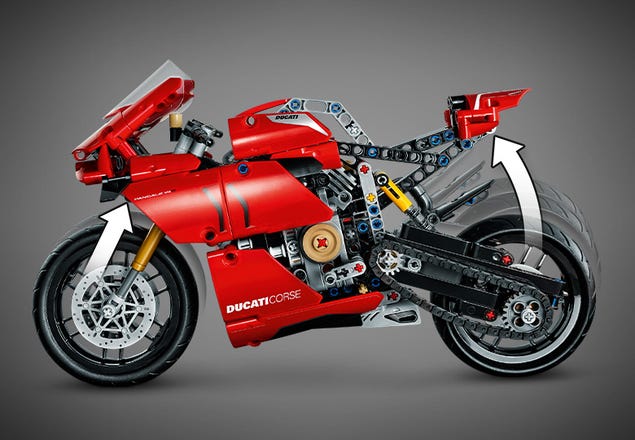 LEGO Technic Ducati Panigale V4 R Motorcycle 42107 Hungary