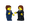 Two LEGO minifigures in suits