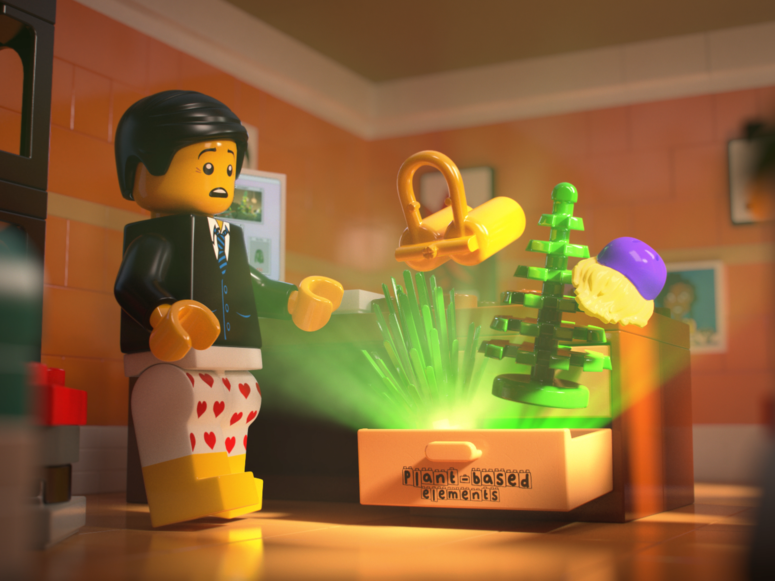 Frastødende blæk ukrudtsplante Renewable materials - Environment - Sustainability - LEGO.com US