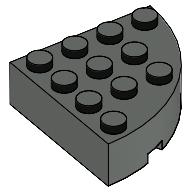 Lego 2 dkred slope bricks ref 3039/set 10019 75060 10141 6207 7163 75003 75025 