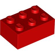Charnière blanche 1x2 393701 pièce détachée Lego SET 10220 LEGO CREATOR 