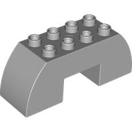 BRICK 2X6X2 OUTSIDE BOWS