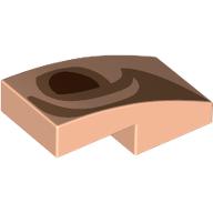 PLATE, W/ BOW 1X2X2/3, NO. 15