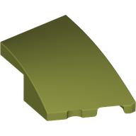 BRICK 2X3, OUTSIDE BOW, RIGHT