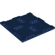 PLATE 16X16X2/3, W/ 8 CUT OUT