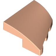 PLATE 2X2X2/3, HALF BOW, W/ CUT, LEFT