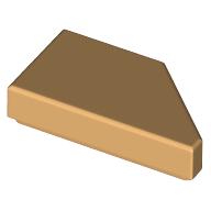 TILE 1X2, DEG. 45, CUT, LEFT
