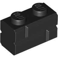 Profile brick 1x2 single gro.