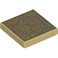 FLAT TILE 2X2, NO. 734