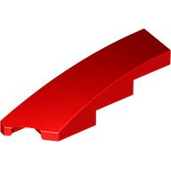 BRICK 1X4X1, HALF BOW W/ CUT, LEFT