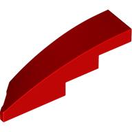 BRICK 1X4X1, HALF BOW W/ CUT, RIGHT