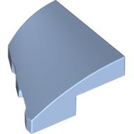 PLATE 2X2X2/3, HALF BOW W/ CUT, RIGHT