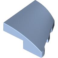 PLATE 2X2X2/3, HALF BOW, W/ CUT, LEFT