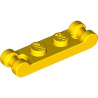 Plate 1x2 w. 2 shafts ø 3.2