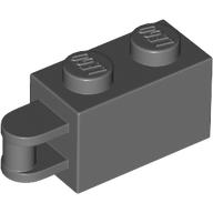 BRICK 1X2, W/ 3.2 SHAFT, VERT. END