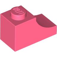 BRICK 1X2, OUTSIDE HALF ARCH, NO. 1
