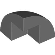 1/4 SPHERE 2X2X1 2/3, W/ CUTOUT, NO. 1