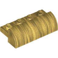 BRICK, 2X4X1, BOW, W/ CUTOUT