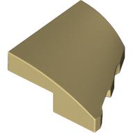 PLATE 2X2X2/3, HALF BOW, W/ CUT, LEFT