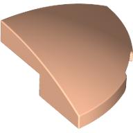 BRICK, 2X2X2/3, 1/4 SPHERE, W/ CUTOUT