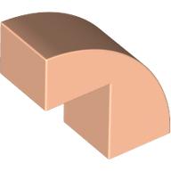 BRICK 1X2X1 2/3, BOW W/ CUTOUT, NO. 1