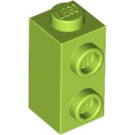 BRICK 1X1X1 2/3, W/ VERT. KNOBS