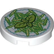 FLAT TILE 2X2, ROUND, NO. 1344