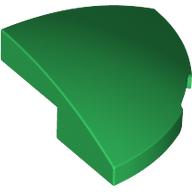 BRICK, 2X2X2/3, 1/4 SPHERE, W/ CUTOUT