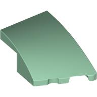 BRICK 2X3, OUTSIDE BOW, RIGHT