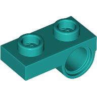 PLATE 1x2 W. HORIZONTAL HOLE Ø4,85 REV.