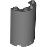 WALL ELEMENT, ROUND 5X4X2