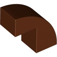 BRICK 1X2X1 2/3, BOW W/ CUTOUT, NO. 1