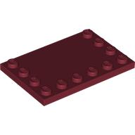 PLATE 4X6 W. 12 KNOBS