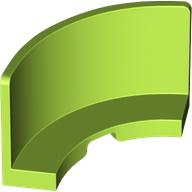 WALL 3X3X2, 1/4 CIRCLE
