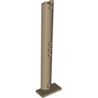 BRICK 2X4X13, W/ 4.85 HOLES