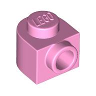 PLATE 1X1X2/3, W/ 1 KNOB, ROUNDED