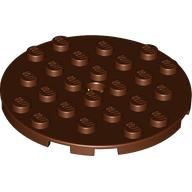 PLATE 6X6 ROUND WITH TUBE SNAP