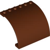 WALL 6X5X3 1/3, W/ ARCH, 1/4 CIRCLE