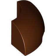 1/4 ARCH BRICK 2X2, W/ CUTOUT, NO. 1